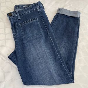 MAISON JULES Skinny Ankle Denim Jeans